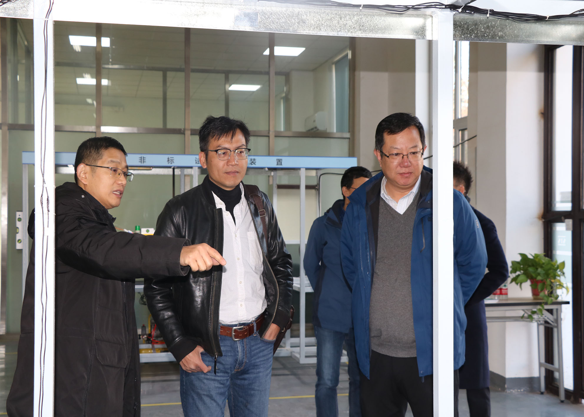 重庆理工大学宾洋教授参观